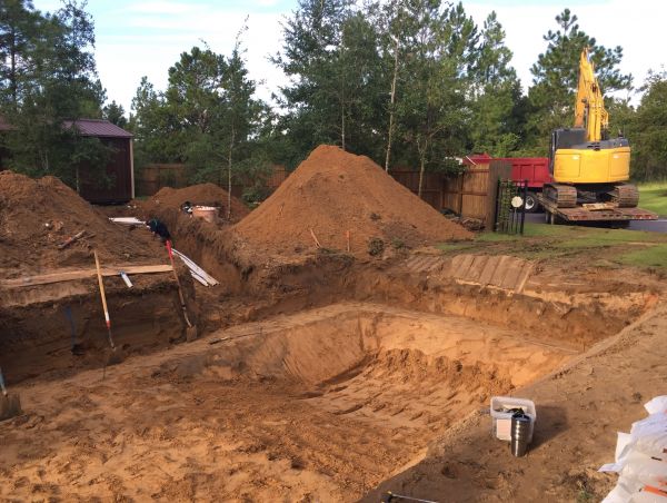 Cost of Pool Site Excavation in Dothan
